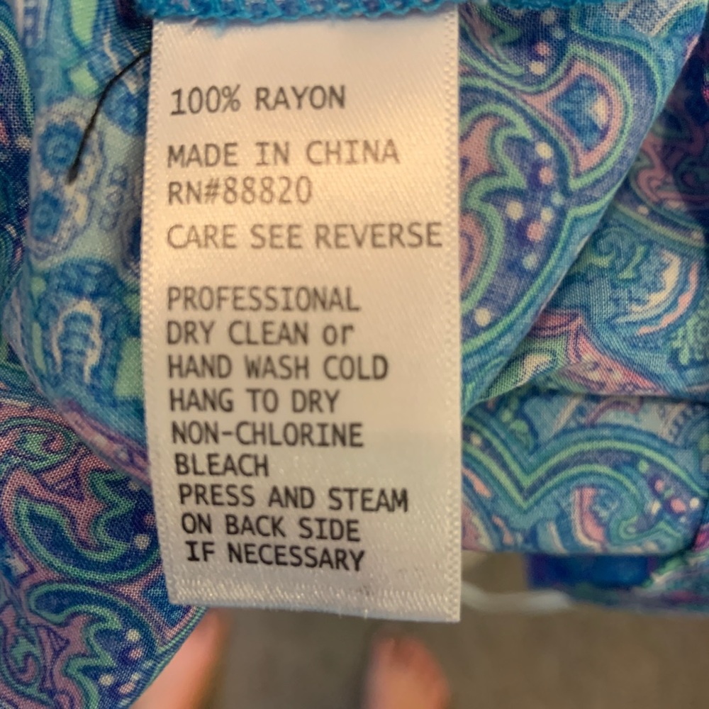 Woman’s cap sleeve blouse